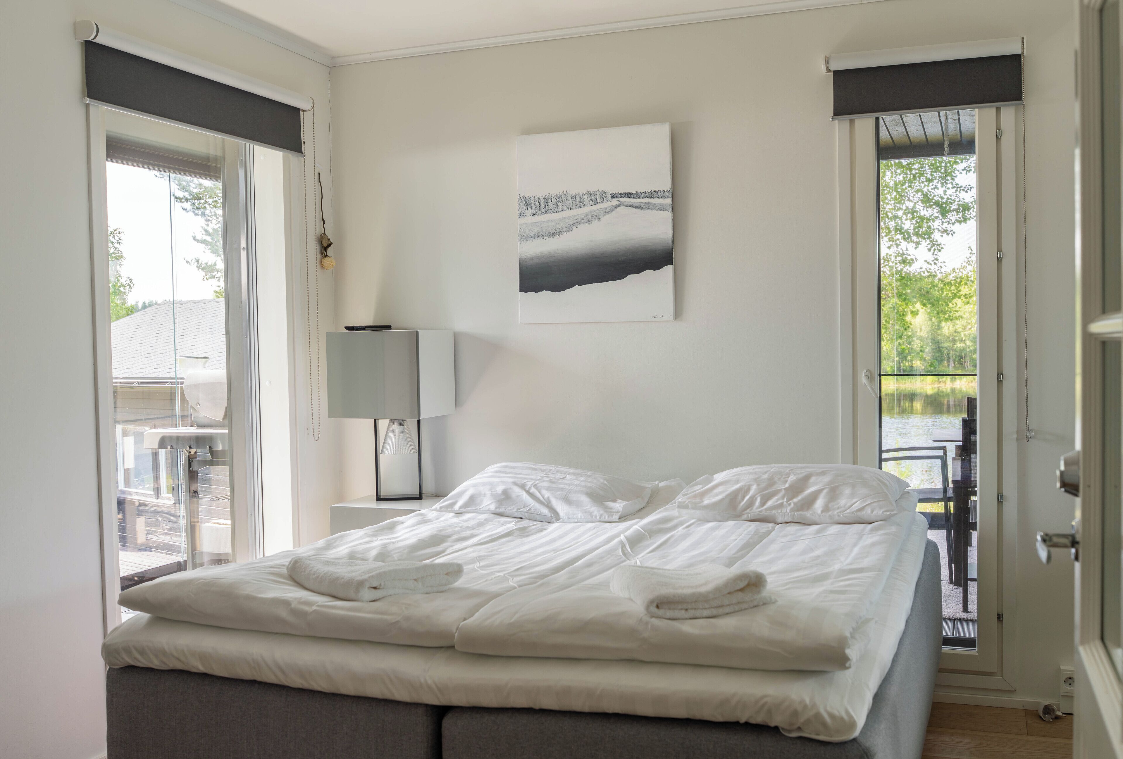 別墅, 4 間臥室,  桑拿, 河景 | 4 間睡房、意大利 Frette 床單、高級寢具、Select Comfort 床墊