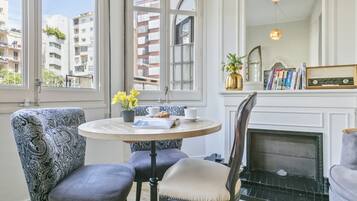 Daily buffet breakfast (EUR 14 per person)