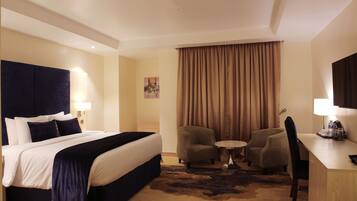 1 bedroom, minibar, in-room safe, individually furnished