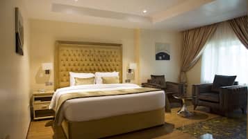 1 bedroom, minibar, in-room safe, individually furnished