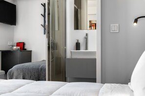 Estúdio panorâmico | 1 quarto, roupas de cama de algodão egípcio, roupas de cama premium
