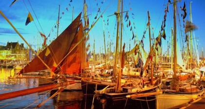 GĂźte de caractĂšre, calme, proche GR34, WIFI