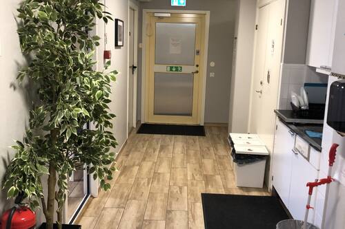 Réfrigérateur dans les aires communes
