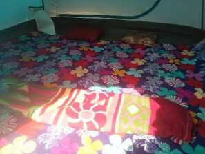 Room, 1 Double Bed, Non Smoking, Lake View | Down duvets - Pavna Camping World (Mawal)