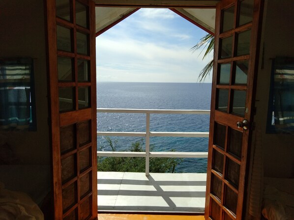 Family Room | Balcony view - La Bella Beach House Cebu (Boljoon)