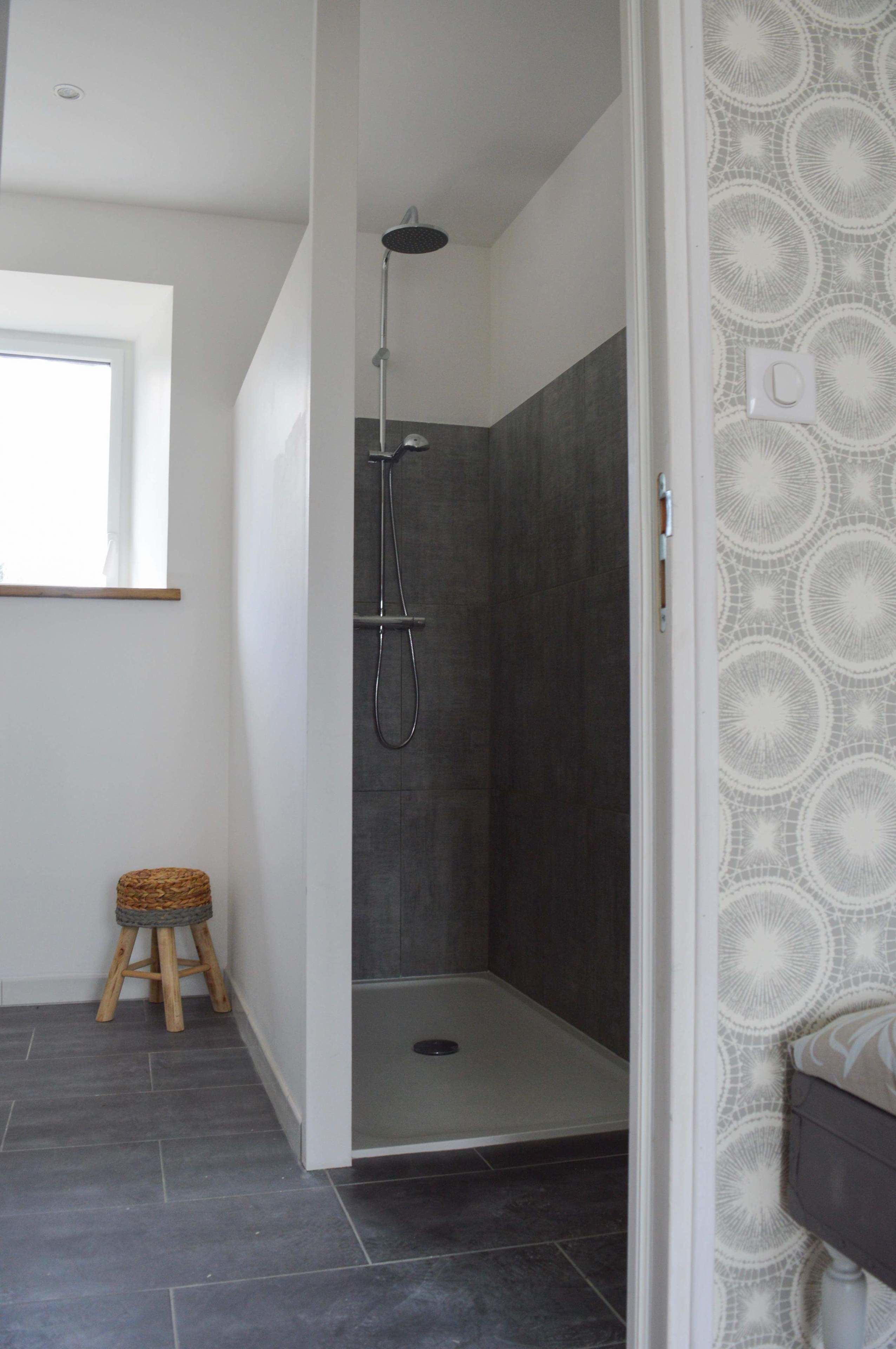 Deluxe Quadruple Room, Multiple Beds, Private Bathroom, Courtyard View | Bathroom shower