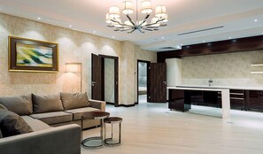 Family Suite, 2 Bedrooms | In-room safe, blackout drapes, soundproofing, free cribs/infant beds - Monte Bianco (Astana)