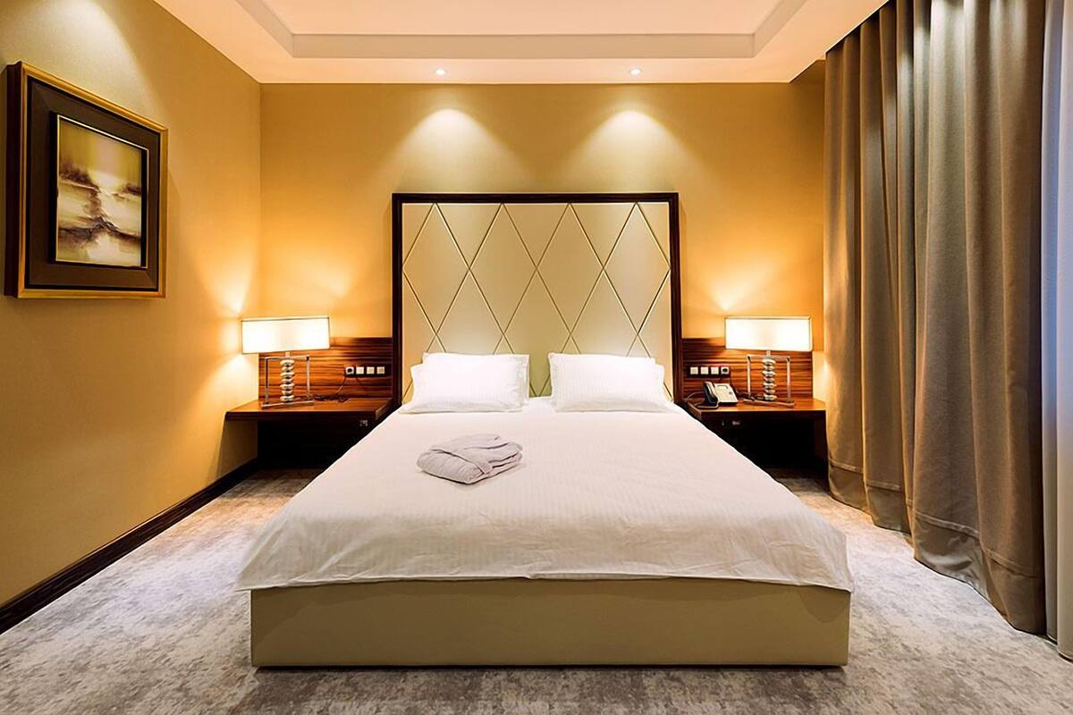 Standard Double Room | Peti besi dalam bilik, langsir/tirai gelap terus, kalis bunyi 