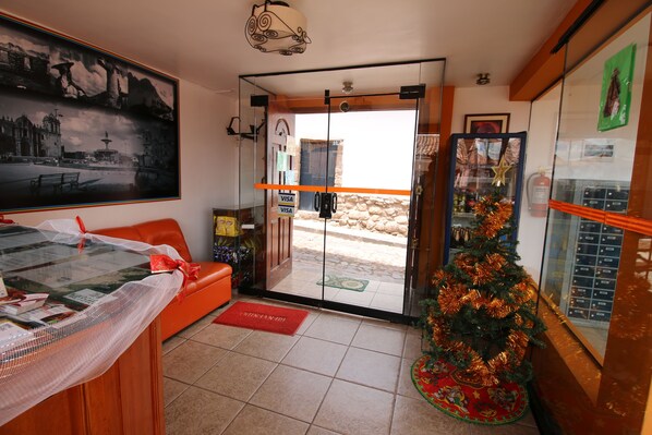 Lobby sitting area
