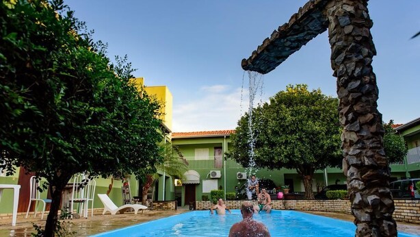 Outdoor pool - Hotel Querência (Miranda)