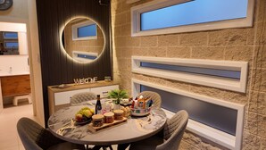 Luxury Suite, Multiple Beds, Non Smoking, Pool View | Premium bedding, memory foam beds, minibar (free items), desk - Ahuzat Maya (Ma'ale Yosef)