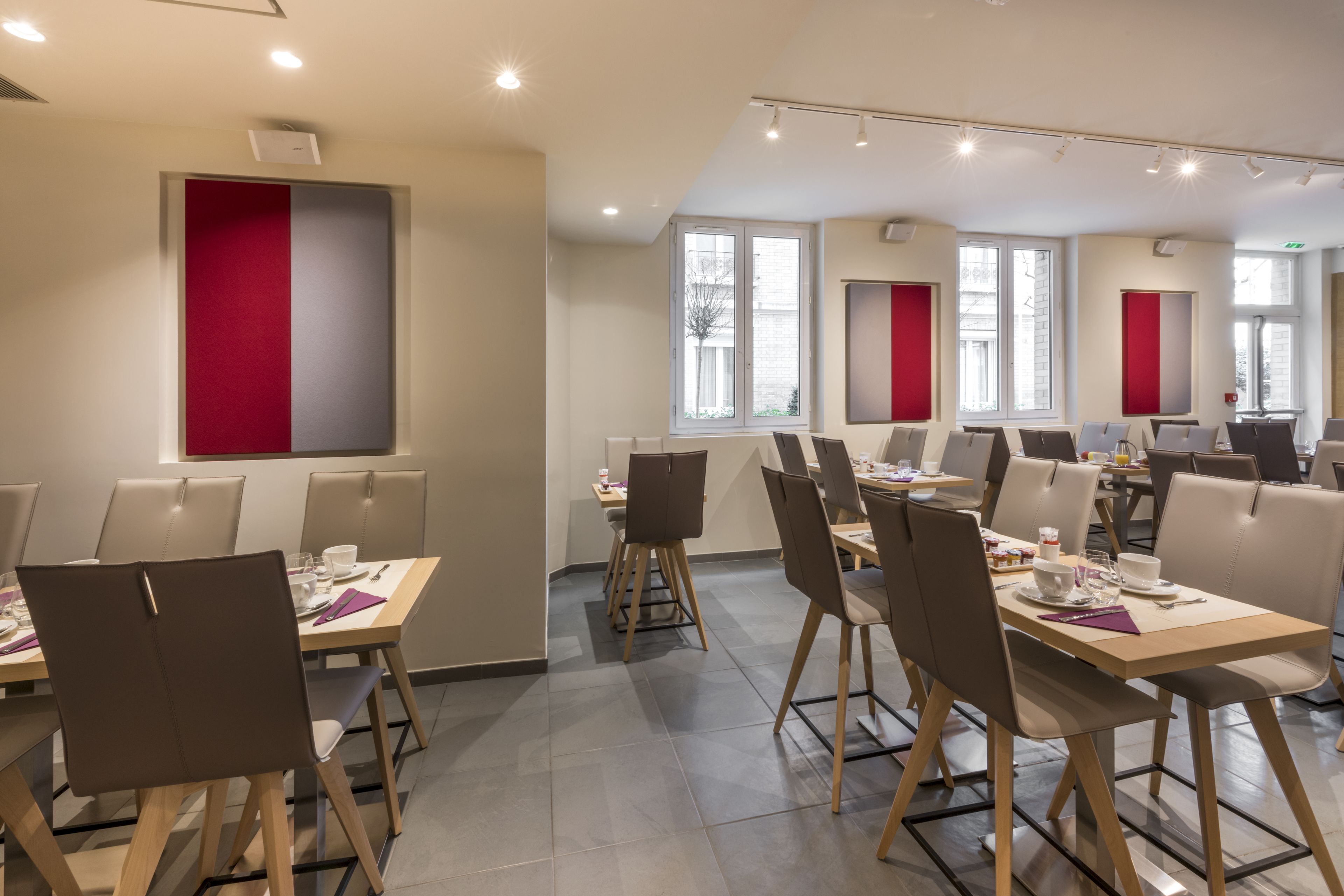 daily buffet breakfast (eur 18 per person)