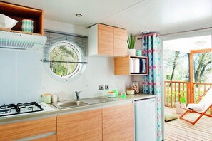 Living area - Camping Le Bois Verdon (Saint-Jean-de-Monts)