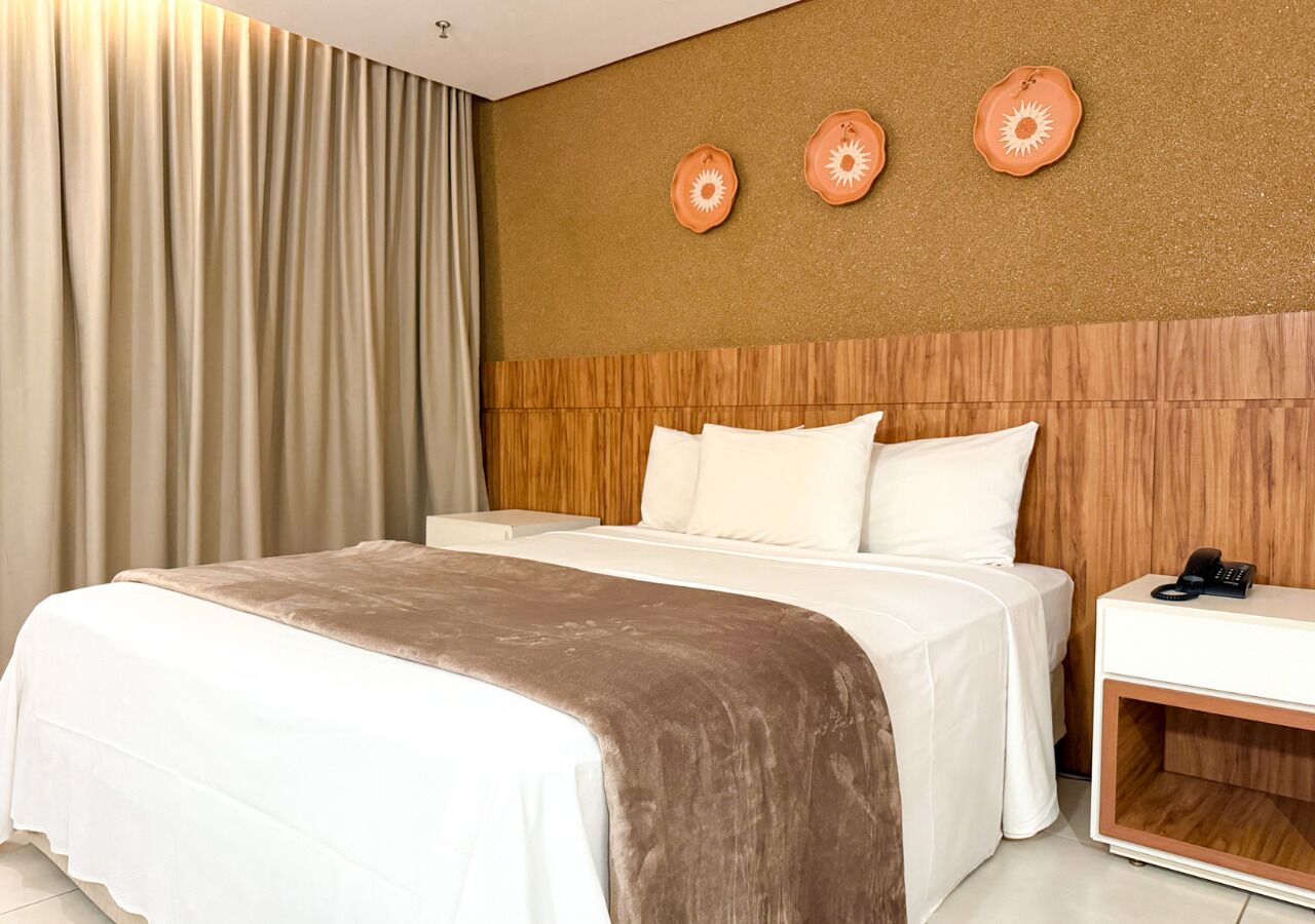 Suite Deluxe | Minibar, escritorio, cortinas blackout y insonorización 