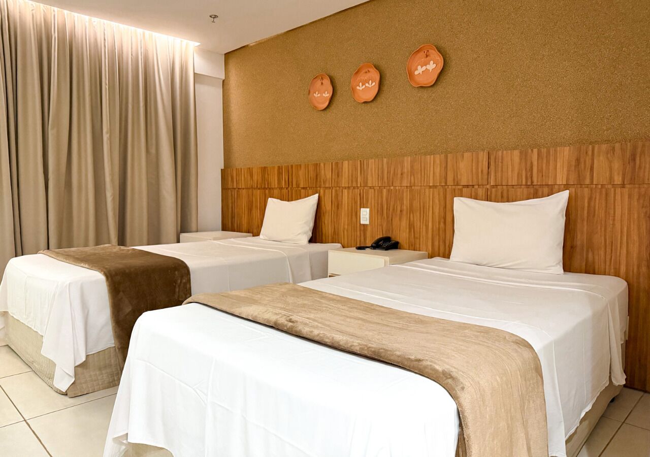 Suite Deluxe (Twin) | Minibar, escritorio, cortinas blackout y insonorización 