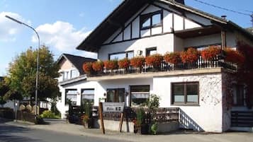 Fassade der Unterkunft