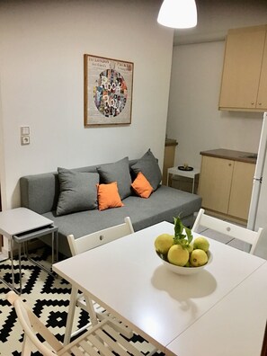 Apartment, 1 Queen-Bett und Schlafsofa, Nichtraucher | Zustellbetten