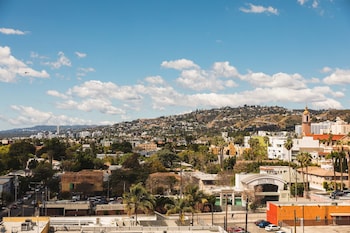 Rooftop terrace at The Godfrey Hotel Hollywood