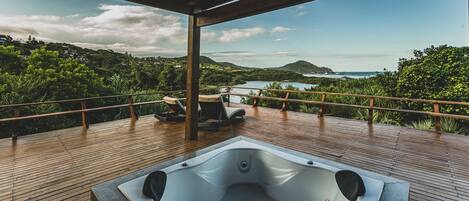 Suite Premium (Nupcial) | Bain à remous privé