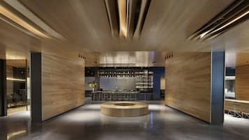Coin salon dans le hall
