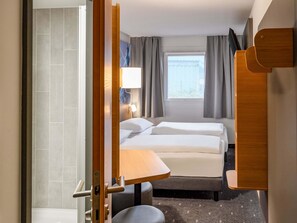Twin Room | Desk, free WiFi - B&B HOTEL Koblenz-Nord (Mülheim-Kärlich)