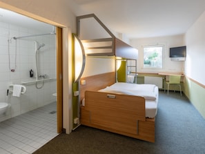 1 chambre, bureau, Wi-Fi gratuit, draps fournis
