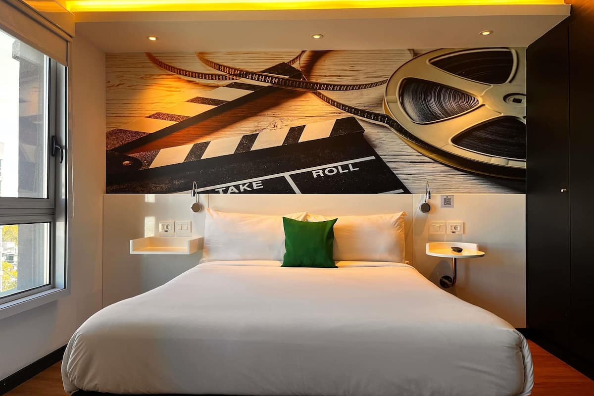 Minibar, in-room safe, desk, blackout curtains