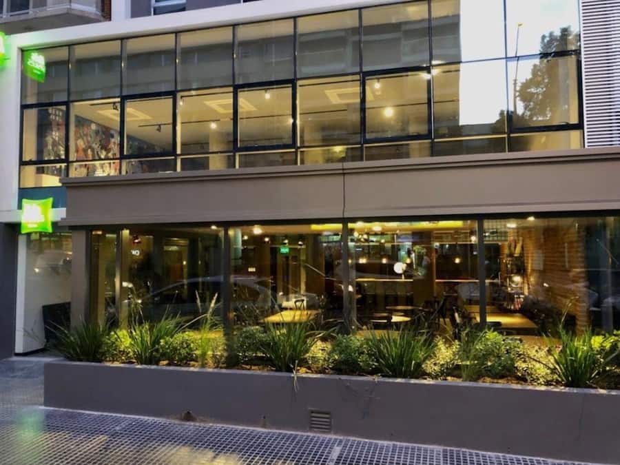 Voorkant van accommodatie