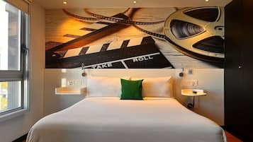 Minibar, in-room safe, desk, blackout curtains