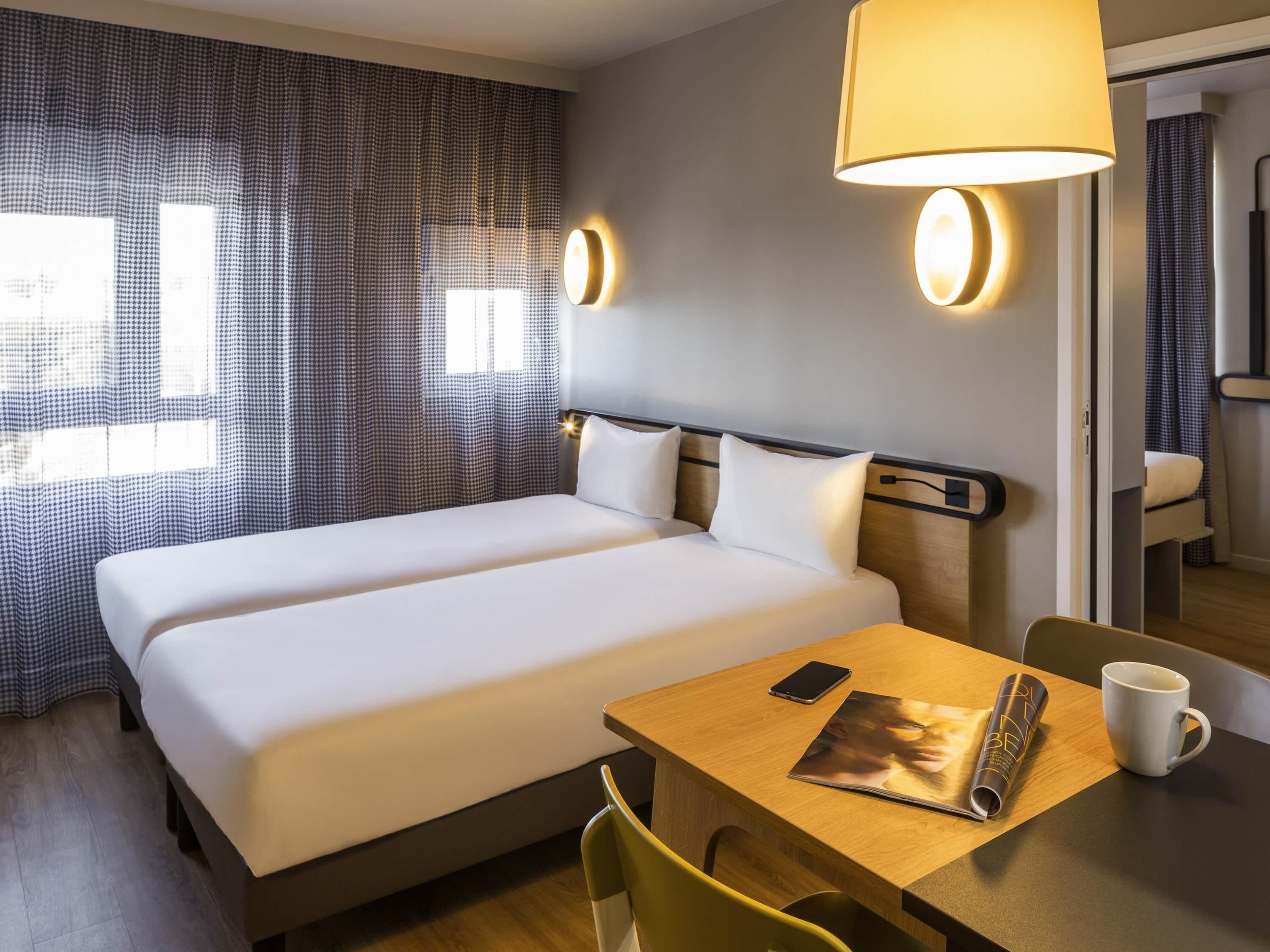 Studio, Twin Beds | In-room safe, desk, free cots/infant beds, free WiFi