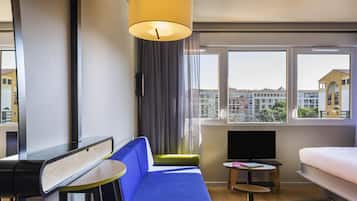 Studio for 3 persons | 1 bedroom, in-room safe, desk, free cribs/infant beds