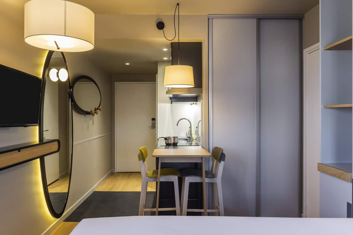 Studio, 1 Doppelbett | 1 Schlafzimmer, Zimmersafe, Schreibtisch, kostenlose Babybetten