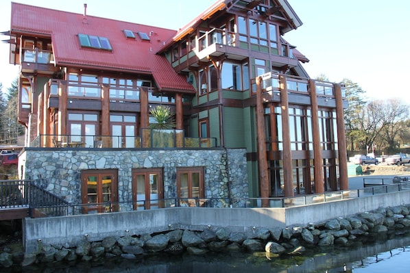 Íbúð - 1 svefnherbergi - útsýni yfir hafið | Fyrir utan