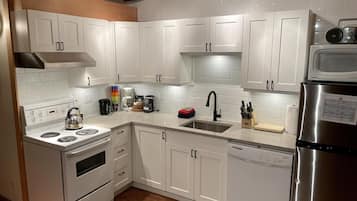 Cottage (Waterfront Post and Beam Cottage!) | Private kitchen | Fridge, microwave, stovetop, dishwasher