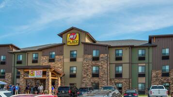 Fassade der Unterkunft