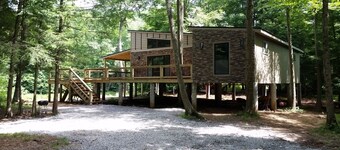 Moderne - Inspiration européenne - Riverfront Bungalow