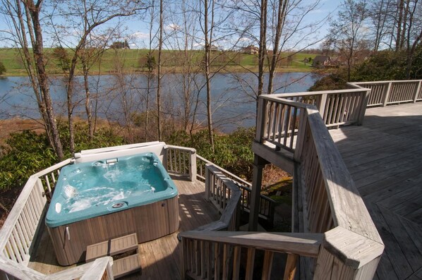 Idromassaggio all'aperto