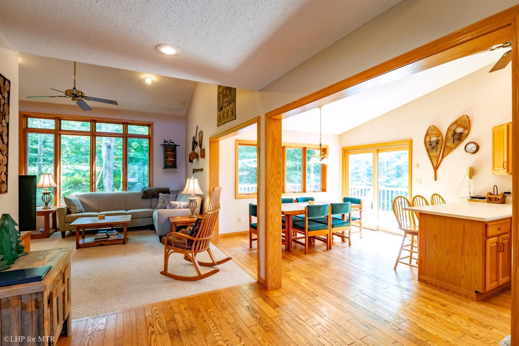 壁爐、DVD 播放機