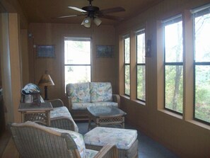 TV, video games, DVD player, foosball