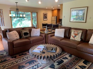 Televisión, chimenea