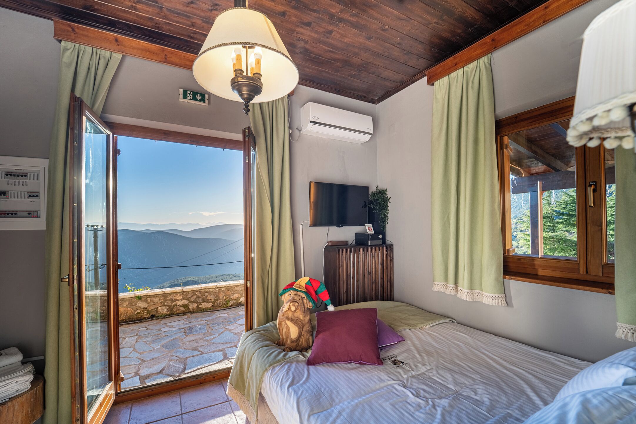 Chalet Deluxe | 2 chambres, surmatelas, décoration personnalisée
