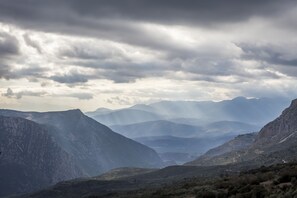 Vue depuis l’hébergement