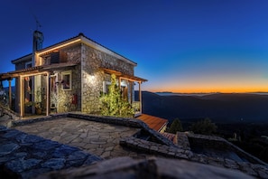Front of property – evening/night