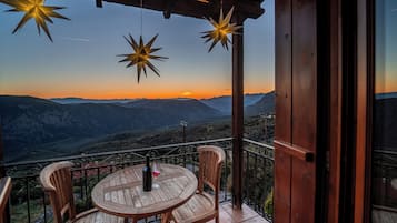 Chalet Deluxe | Vista del balcón