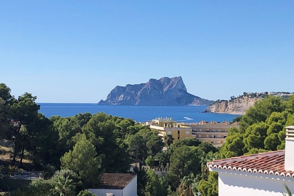 Sea View from upper floor Villa Mar Alborán