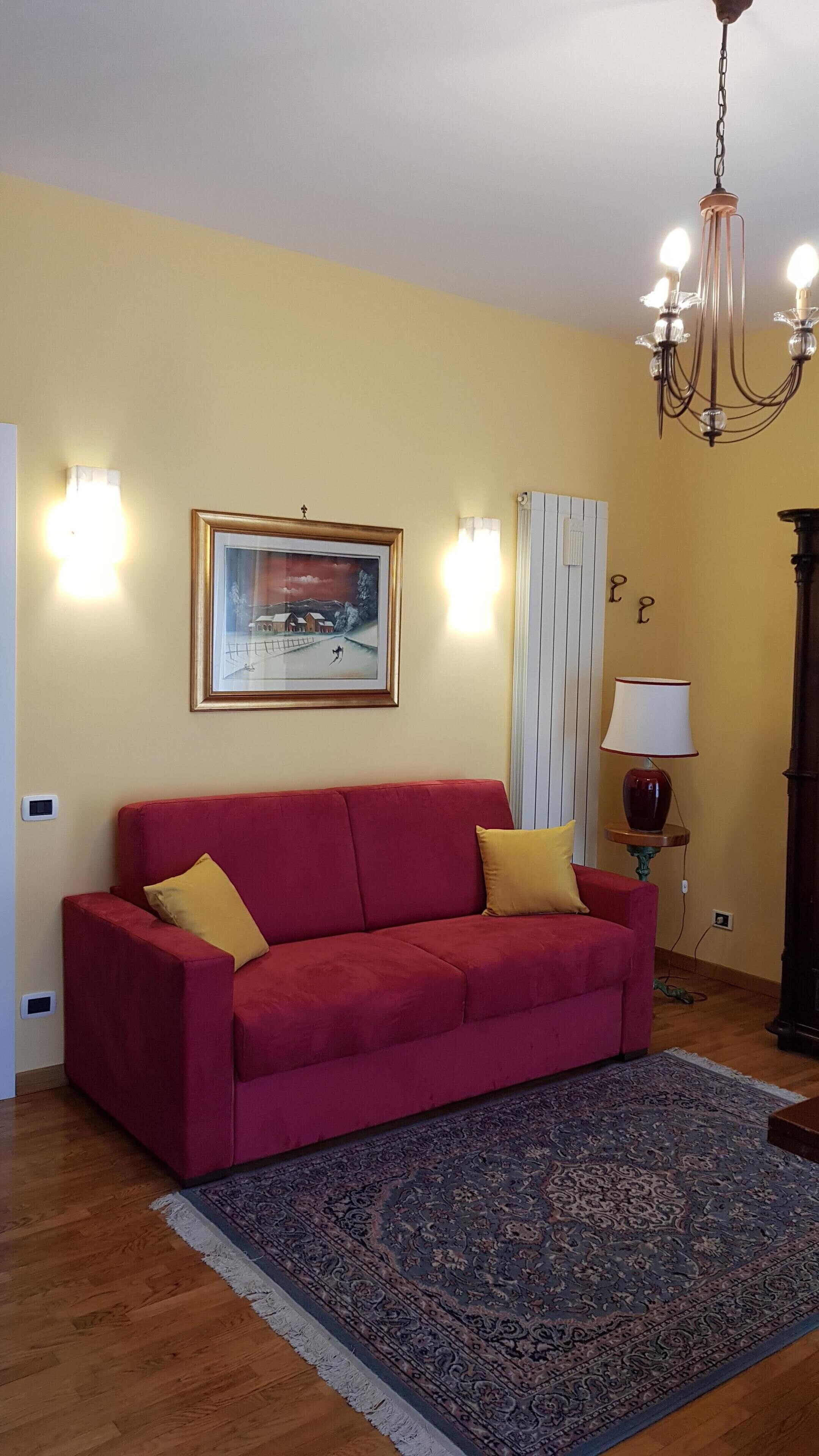 TV connectée, cheminée, livres