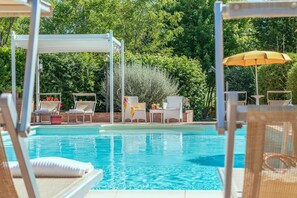 Pool - Villa Design - Private villa, 3 bedrooms, pool, A/C, wifi, EV charger, Marche (Pergola)