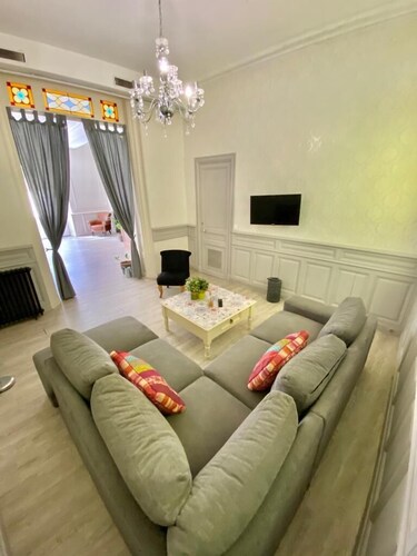 Large apartment of character with private courtyard.