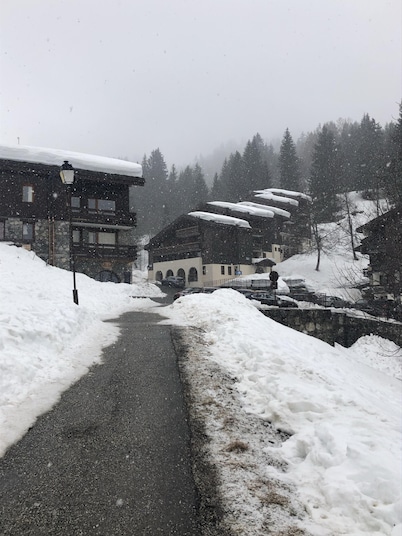 Charming apartment. 5 pers in wood. Ideally located for town and ski lift