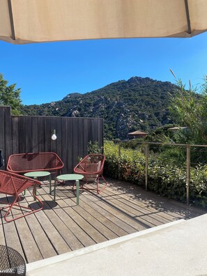 Terrace/patio - Superb luxury appartment in prime location (3min away from Palombbagia)  (Porto-Vecchio)